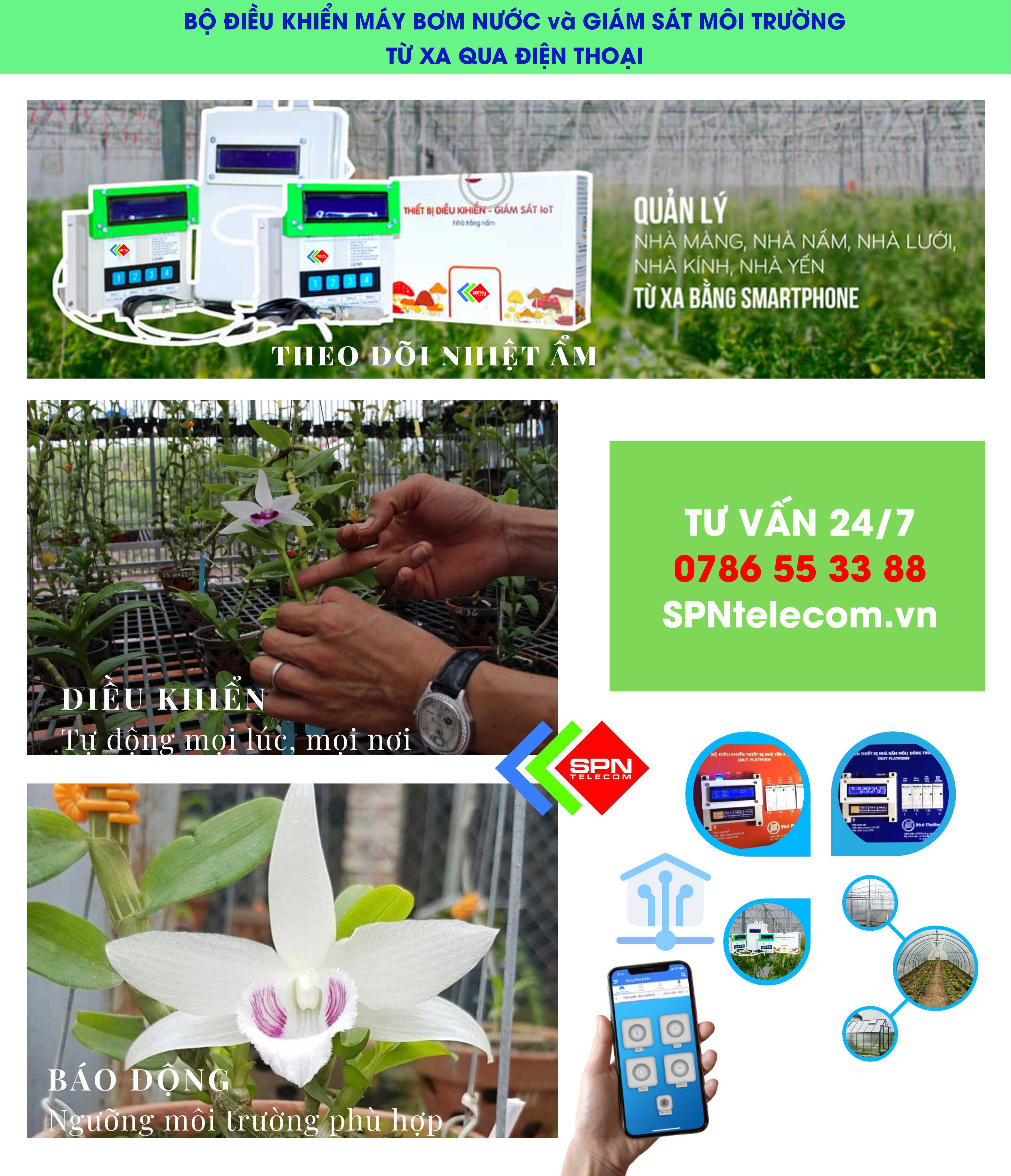 Điều Khiển Máy Bơm Nước Từ Xa Bằng Điện Thoại