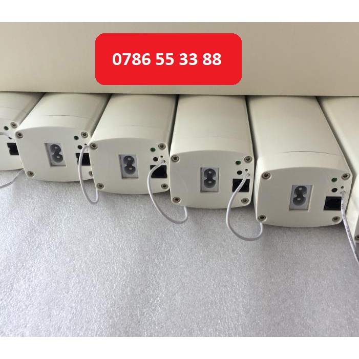 Động cơ rèm Tuya Wifi thông minh lực kéo 2N 55 kg điều khiển đóng mở từ xa trên điện thoại remote ra lệnh giọng nói