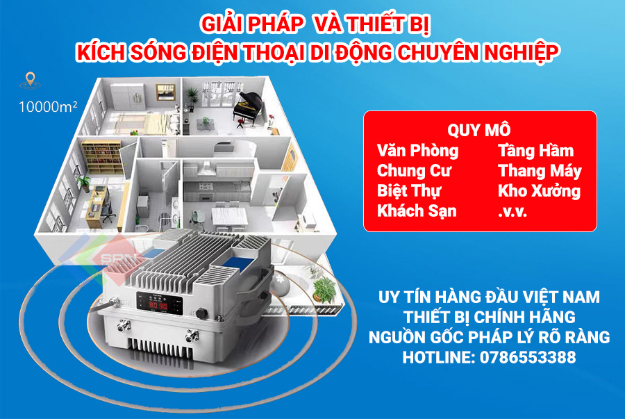 Bộ Kích Sóng Điện Thoại Di Động Hiệu Quả Cao Cho Quy Mô Vừa và Nhỏ