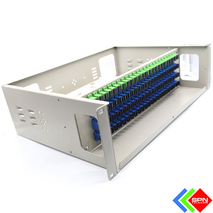 Hộp Phối Quang ODF 96FO Rack 19U