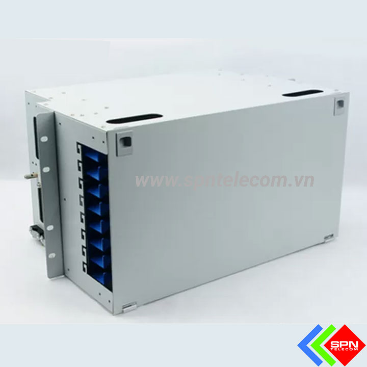 Hộp Phối Quang ODF 96FO Rack 19U