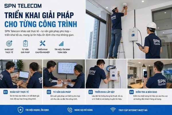 Giải Pháp Kích Sóng Điện Thoại Hiệu Quả Cho Tòa Nhà, Chung Cư, Thang Máy, Tầng Hầm Và Văn Phòng