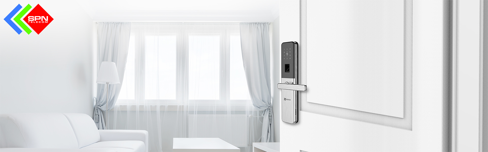 Khoá Cửa Điện Tử Vân Tay Thông Minh EZVIZ DL10 mới nhất 2021