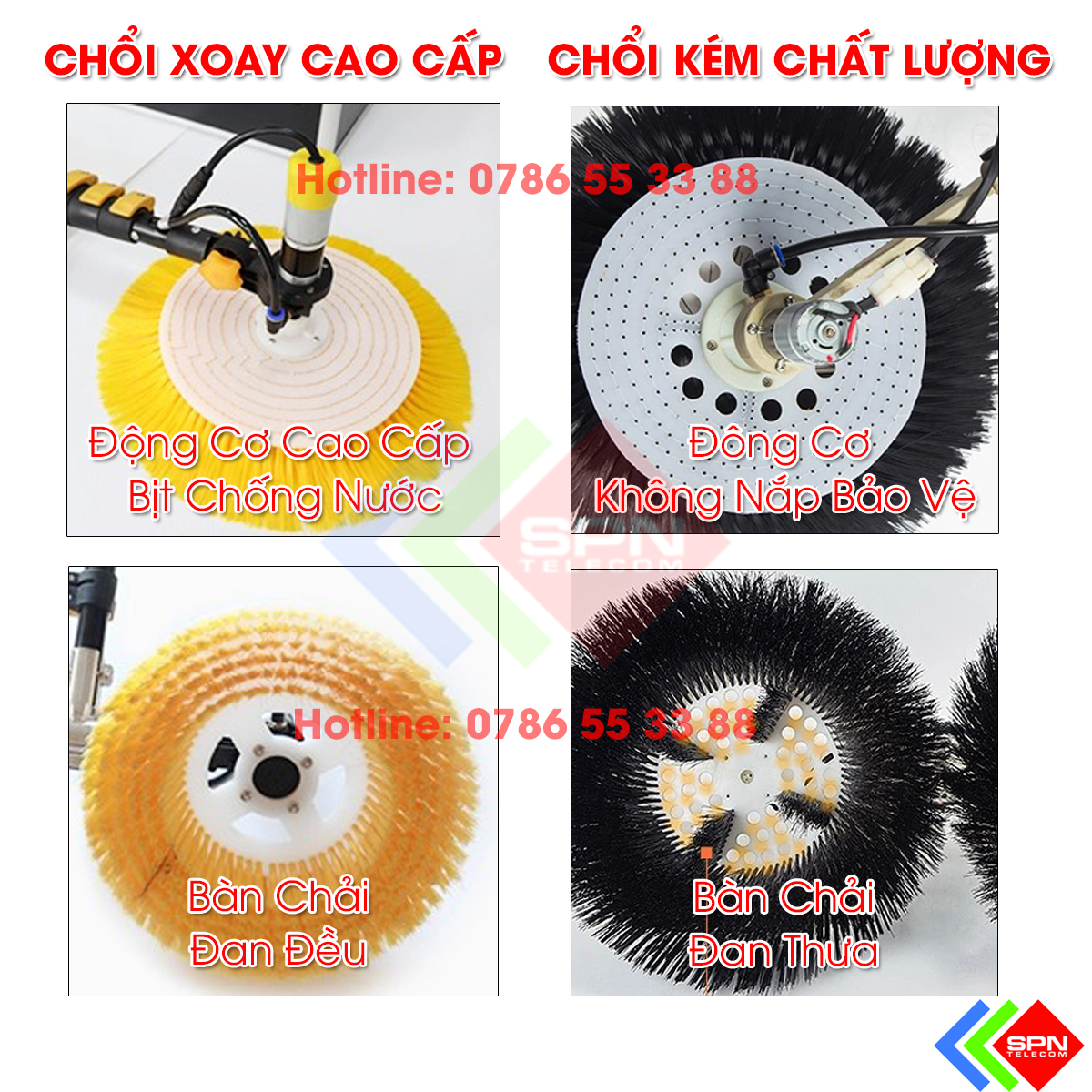 Chổi Rửa Pin Mặt Trời Cao Cấp Thiết Kế Mới Nhất 2021
