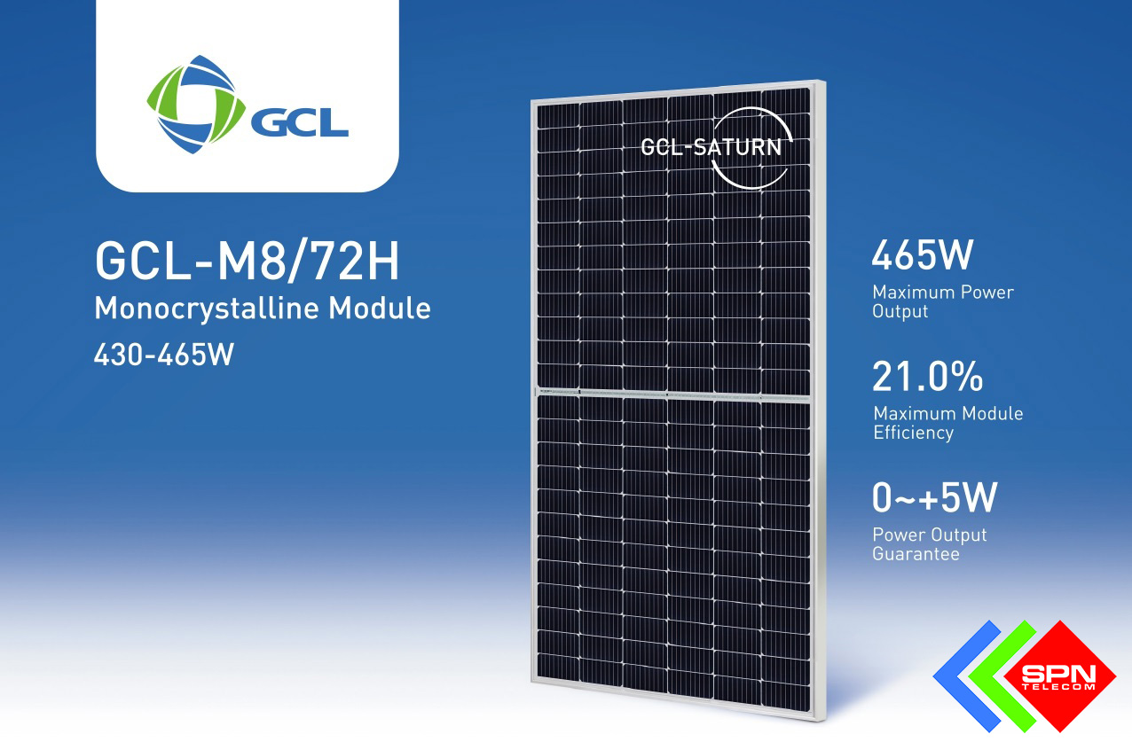 Pin GCL 440W 460W Mono Perc Half-Cell Chính Hãng