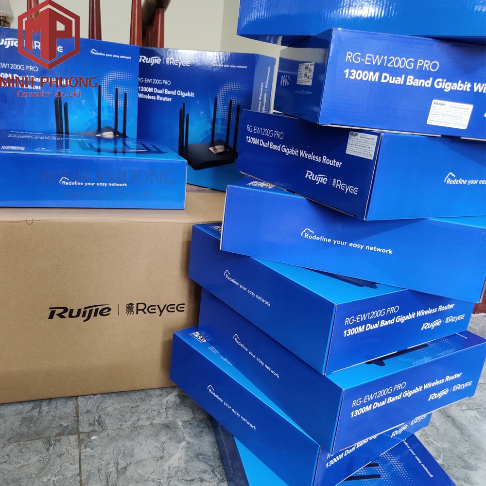 Thiết bị modem wifi mesh RUIJIE RG-EW1200 tốc độ cao Gigabit phát livestream chơi game truy cập internet lên tới 20 người