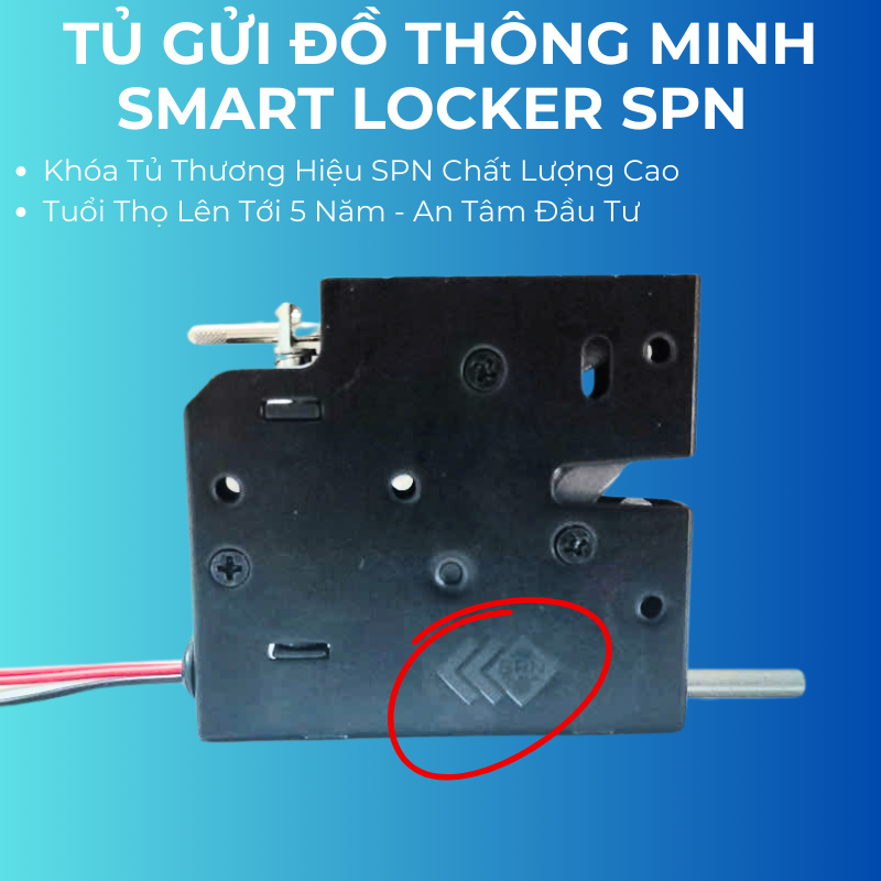 Tủ gửi đồ thông minh smart locker SPN