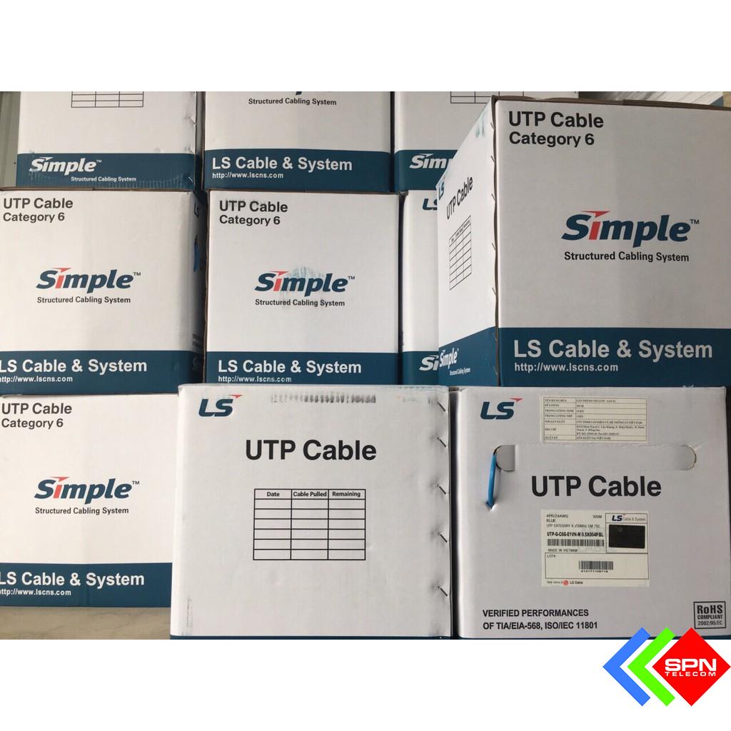 Cáp mạng Cat6 UTP LS Vina chính hãng