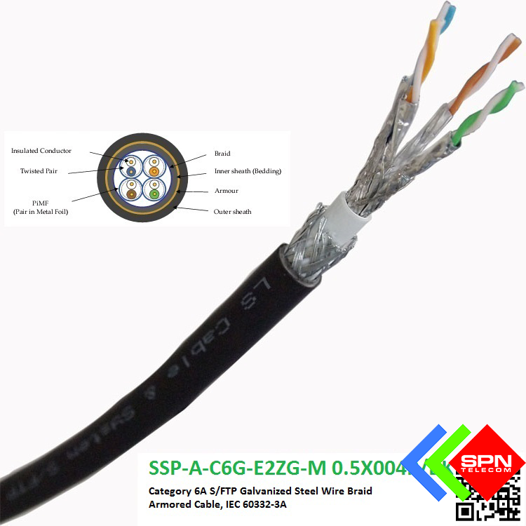 Cáp mạng Cat 6A UTP LS Vina chính hãng