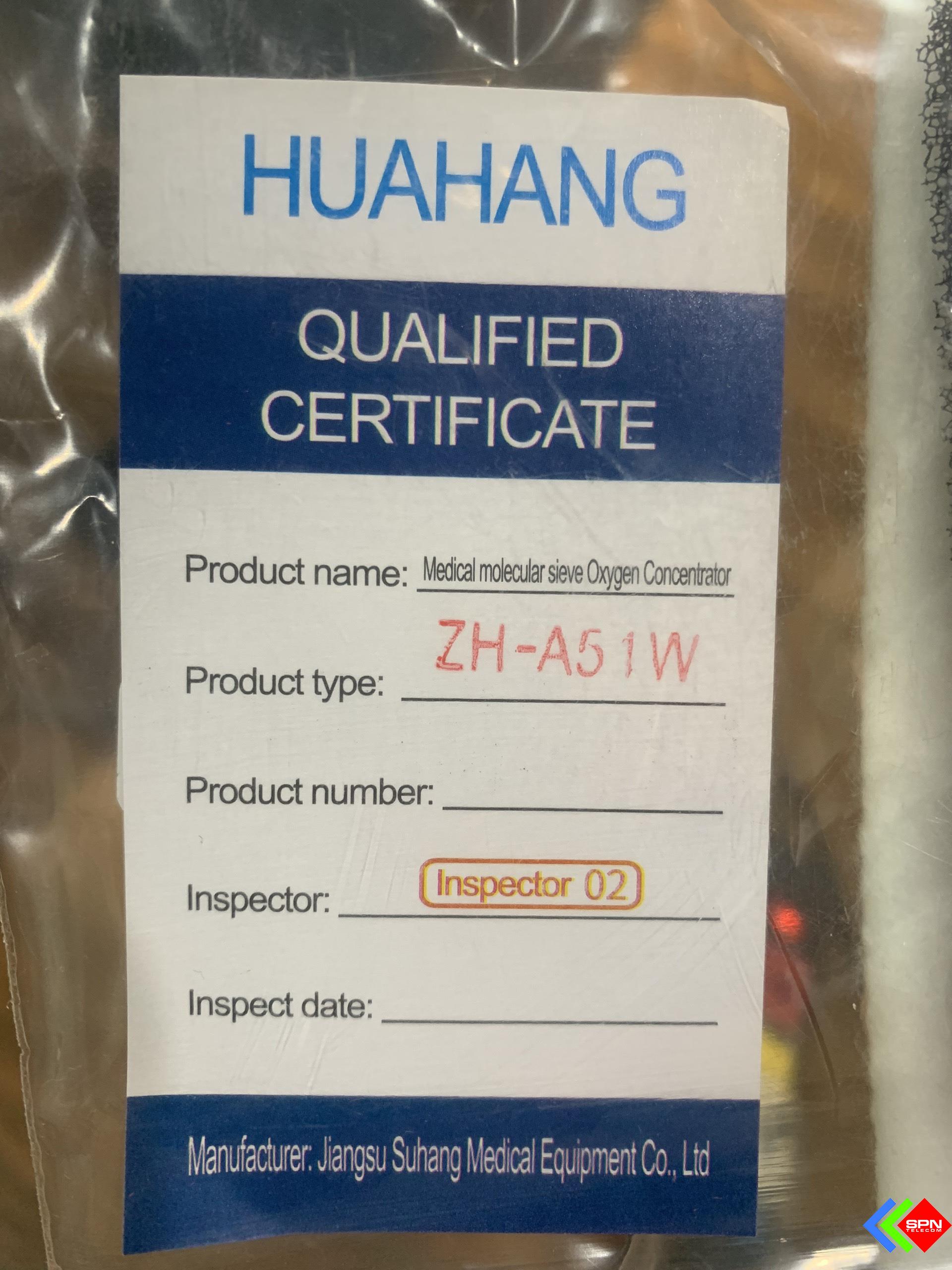 Máy tạo Oxy HUAHANG ZH-A51 5 Lít nồng độ oxy đậm đặc công nghệ mới nhất 2021