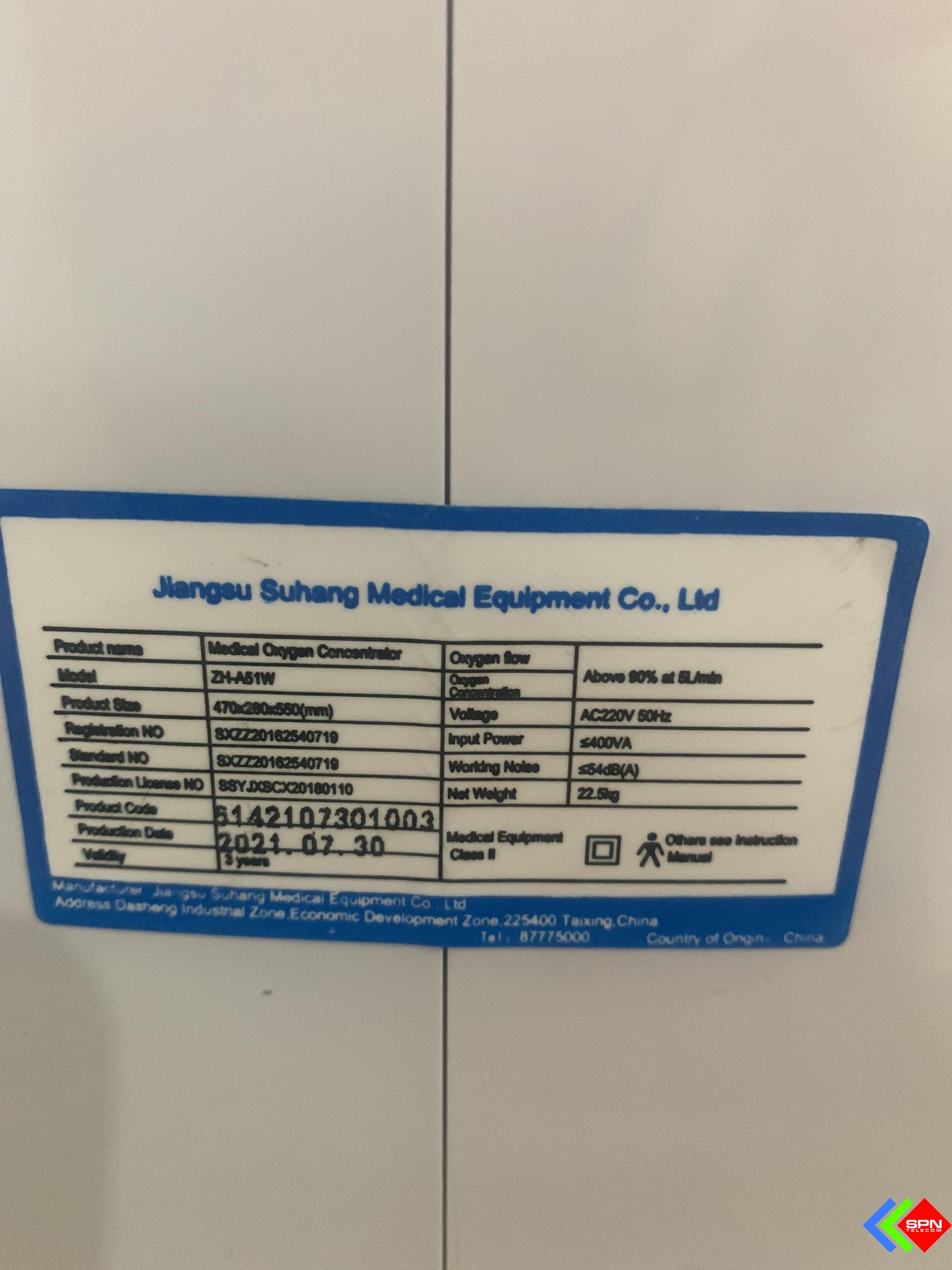 Máy tạo Oxy HUAHANG ZH-A51 5 Lít nồng độ oxy đậm đặc công nghệ mới nhất 2021