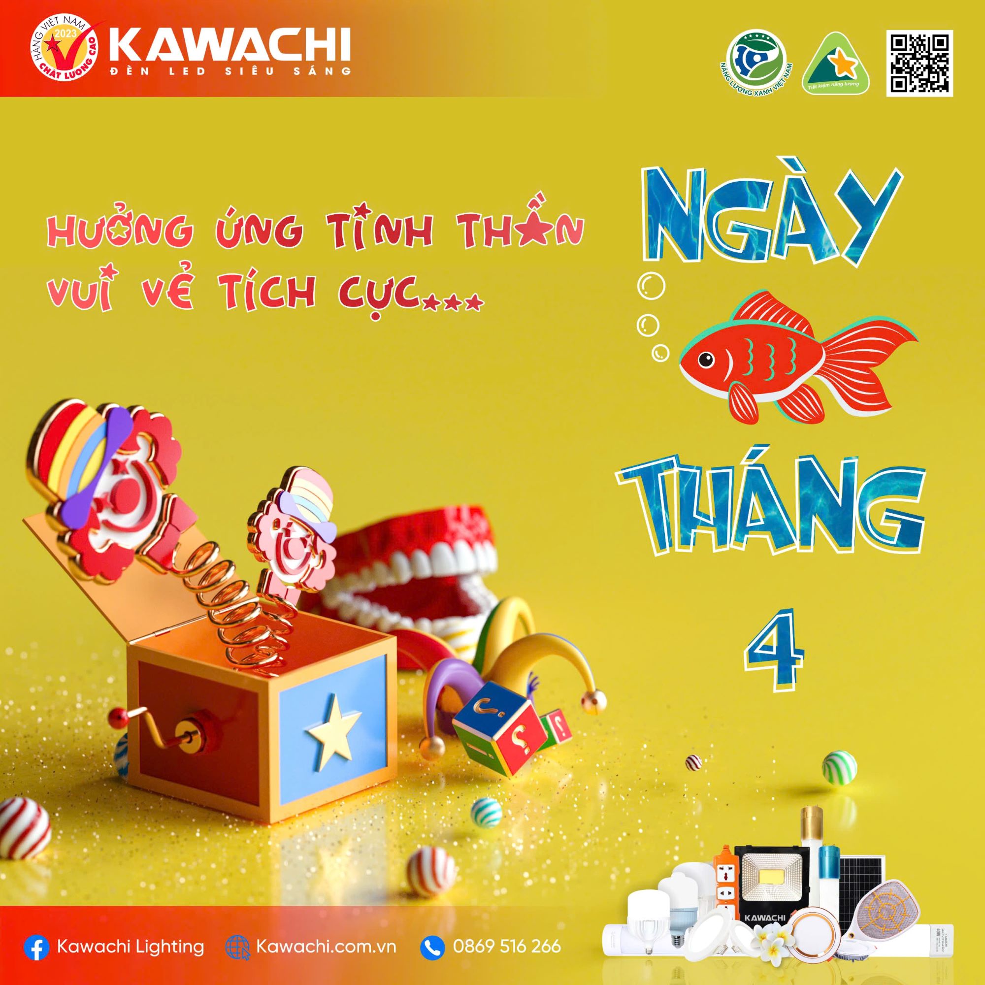 NGÀY CÁ THÁNG TƯ - HAPPY APRIL FOOL'S DAY