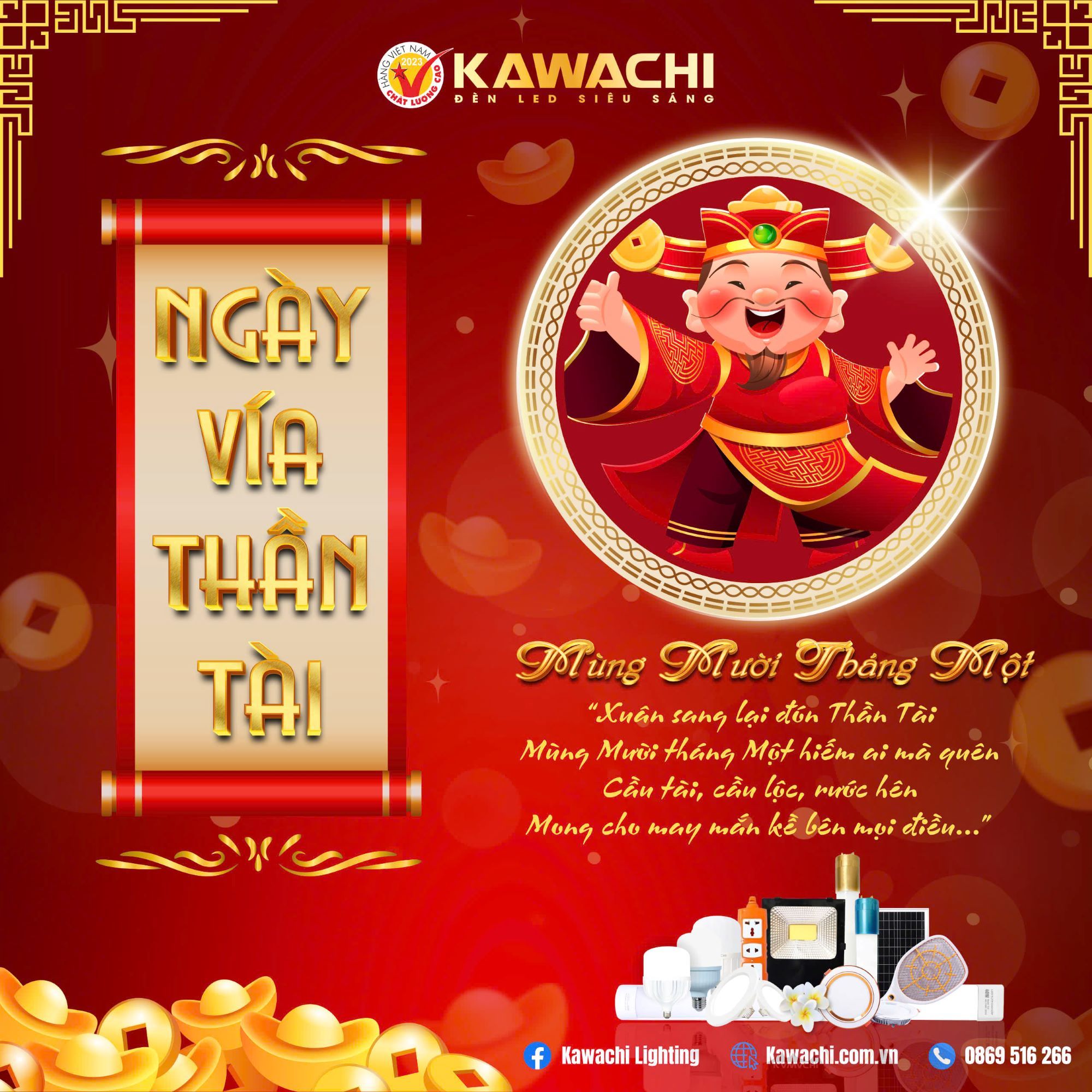 THẦN TÀI GÕ CỬA - LỘC VÀNG TRAO TAY