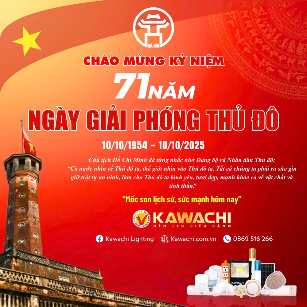 KỶ NIỆM 71 NĂM NGÀY GIẢI PHÓNG THỦ ĐÔ (10/10/1954 - 10/10/2025)