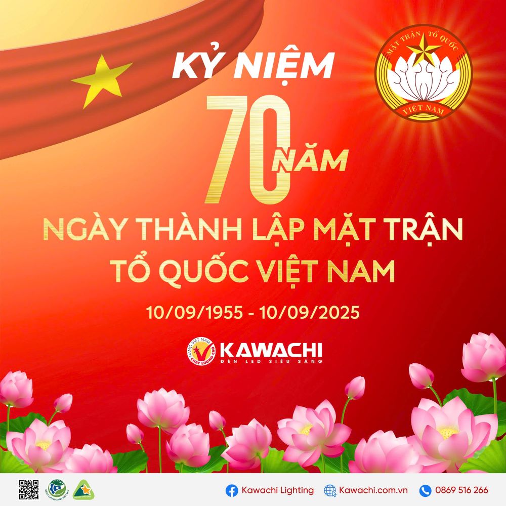 KỶ NIỆM 70 NĂM NGÀY THÀNH LẬP MẶT TRẬN TỔ QUỐC VIỆT NAM (10/09/1955 - 10/09/2025)