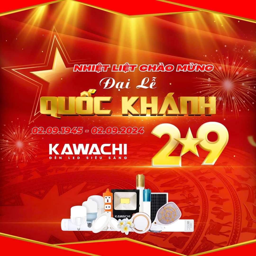 NHIỆT LIỆT CHÀO MỪNG ĐẠI LỄ QUỐC KHÁNH - KỶ NIỆM 79 NĂM KHAI SINH NƯỚC VIỆT NAM DÂN CHỦ CỘNG HOÀ (02/09/1945 - 02/09/2024)