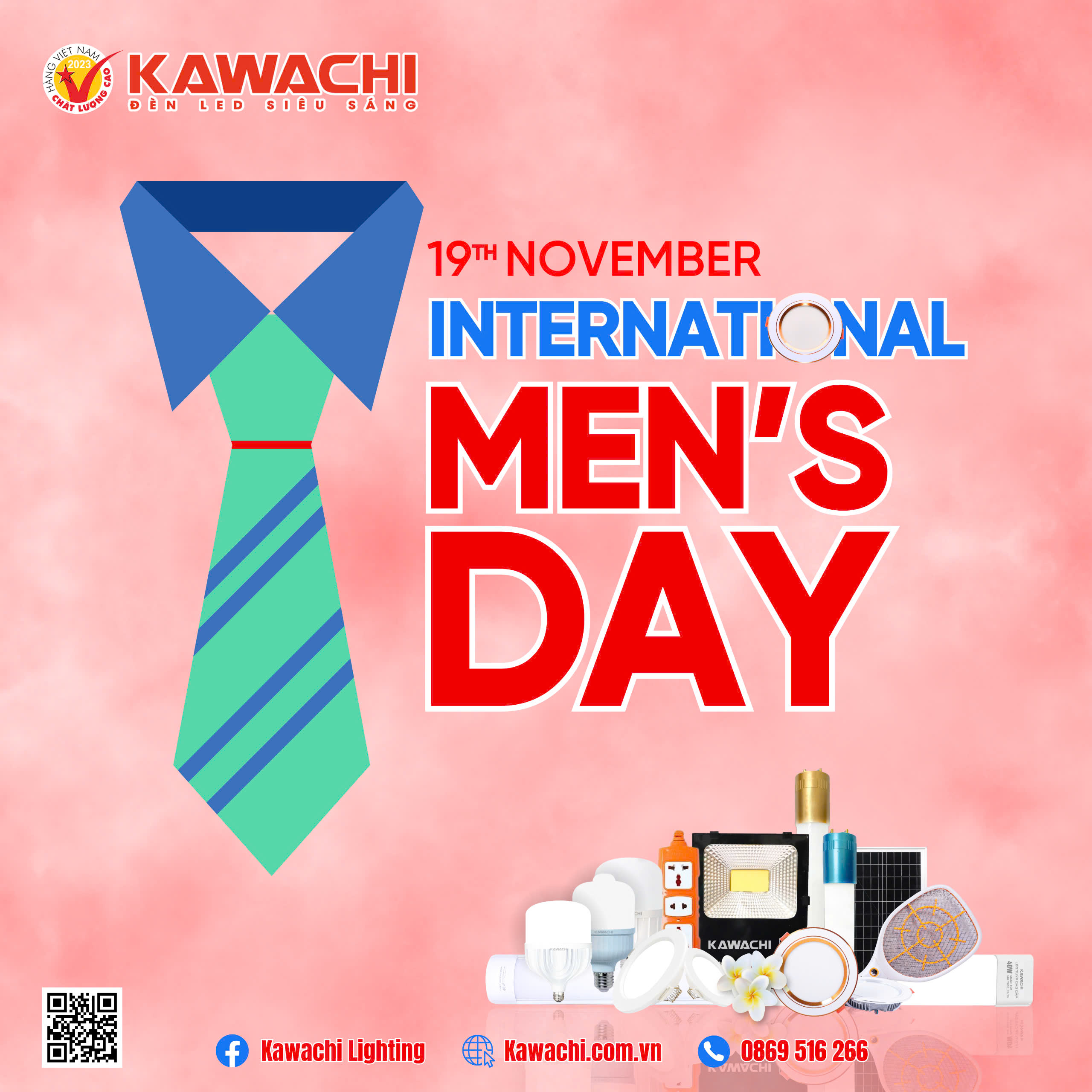 CHÚC MỪNG NGÀY QUỐC TẾ NAM GIỚI 19/11/2024