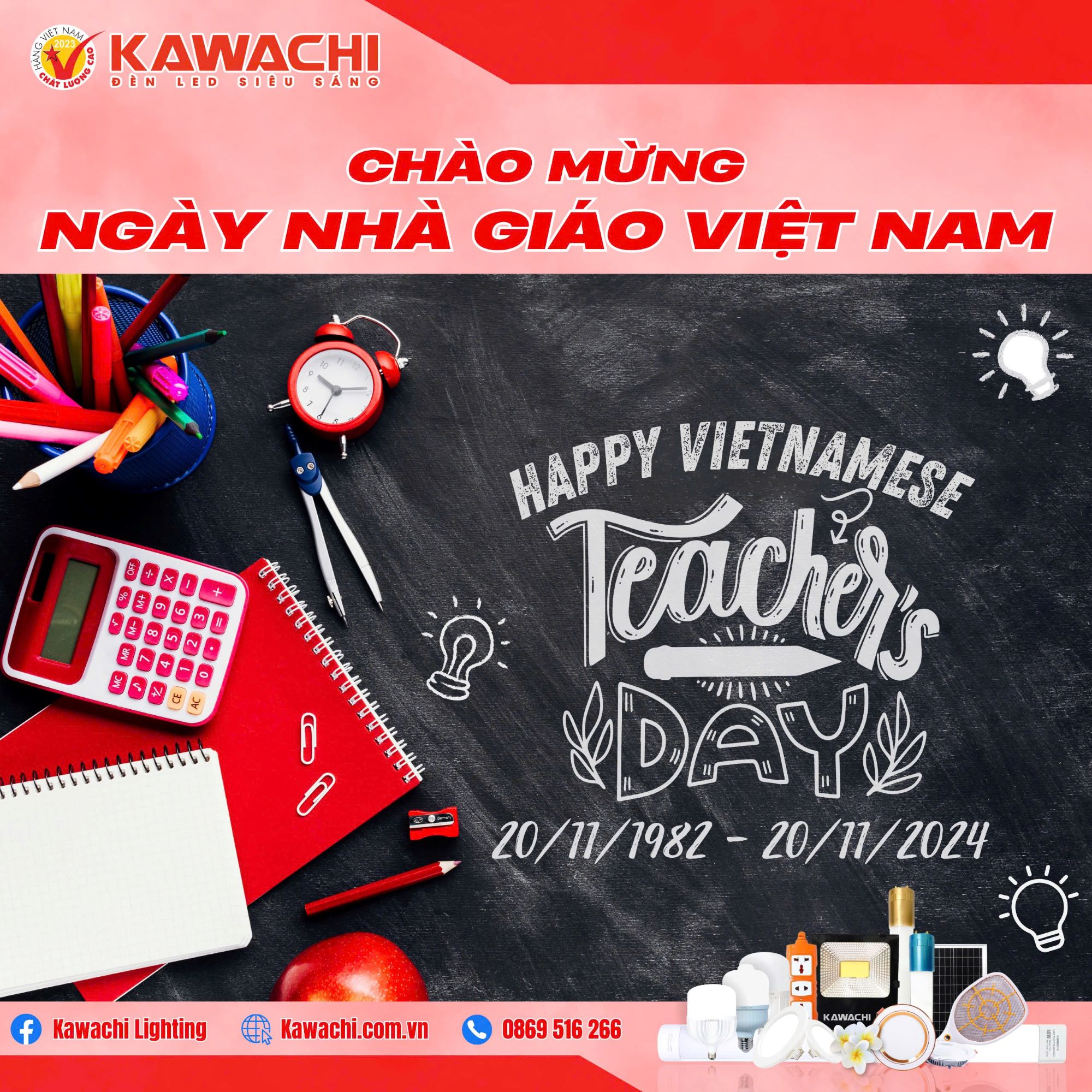 CHÀO MỪNG NGÀY NHÀ GIÁO VIỆT NAM 20/11/2024