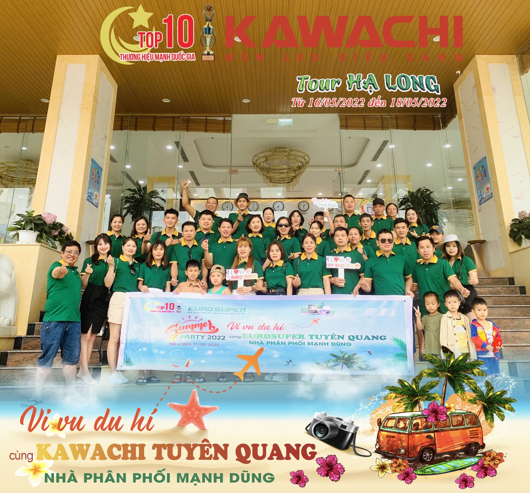 MÙA HÈ SÔI ĐỘNG CÙNG KAWACHI TUYÊN QUANG