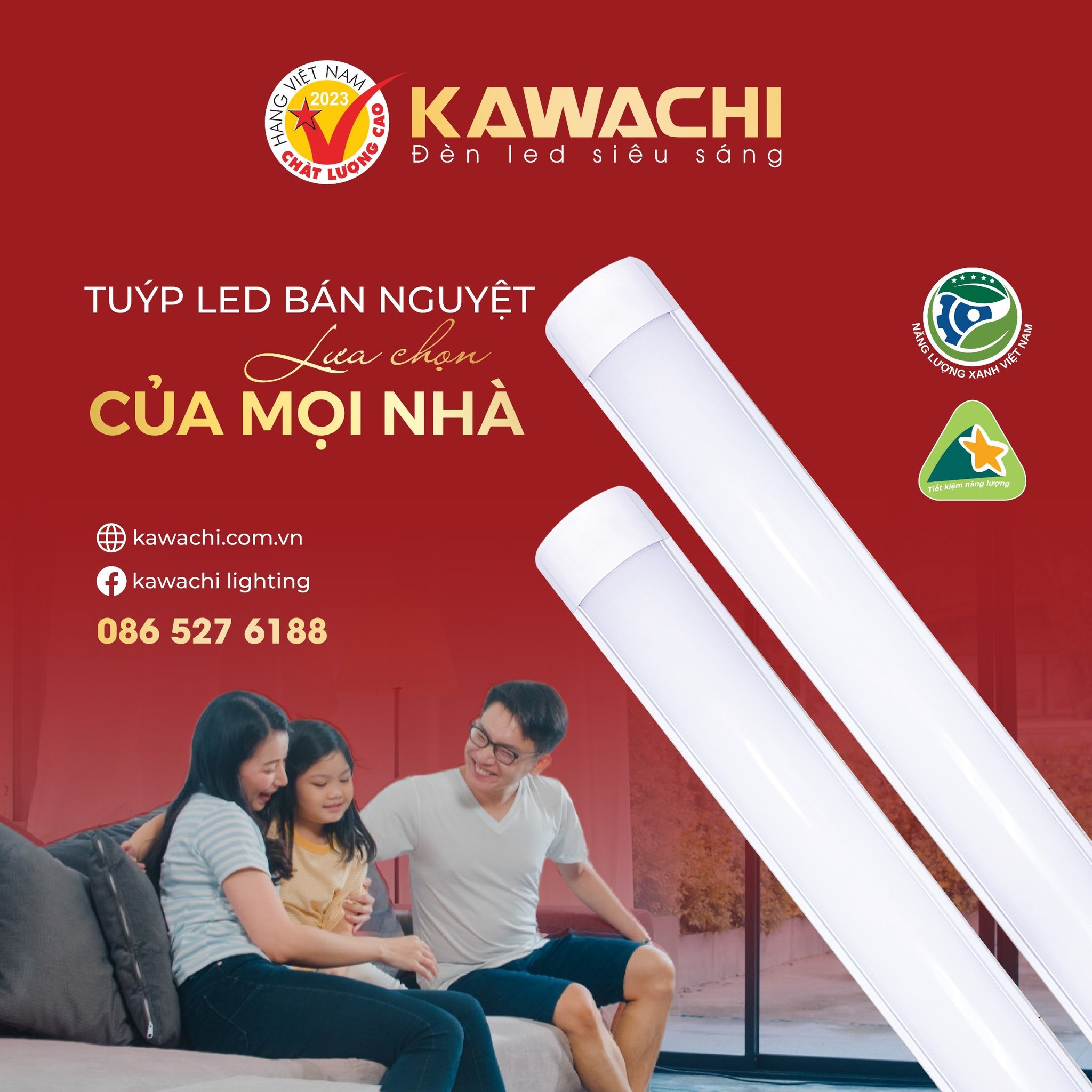 ĐÈN LED TUBE BÁN NGUYỆT - BỀN BỈ THEO THỜI GIAN