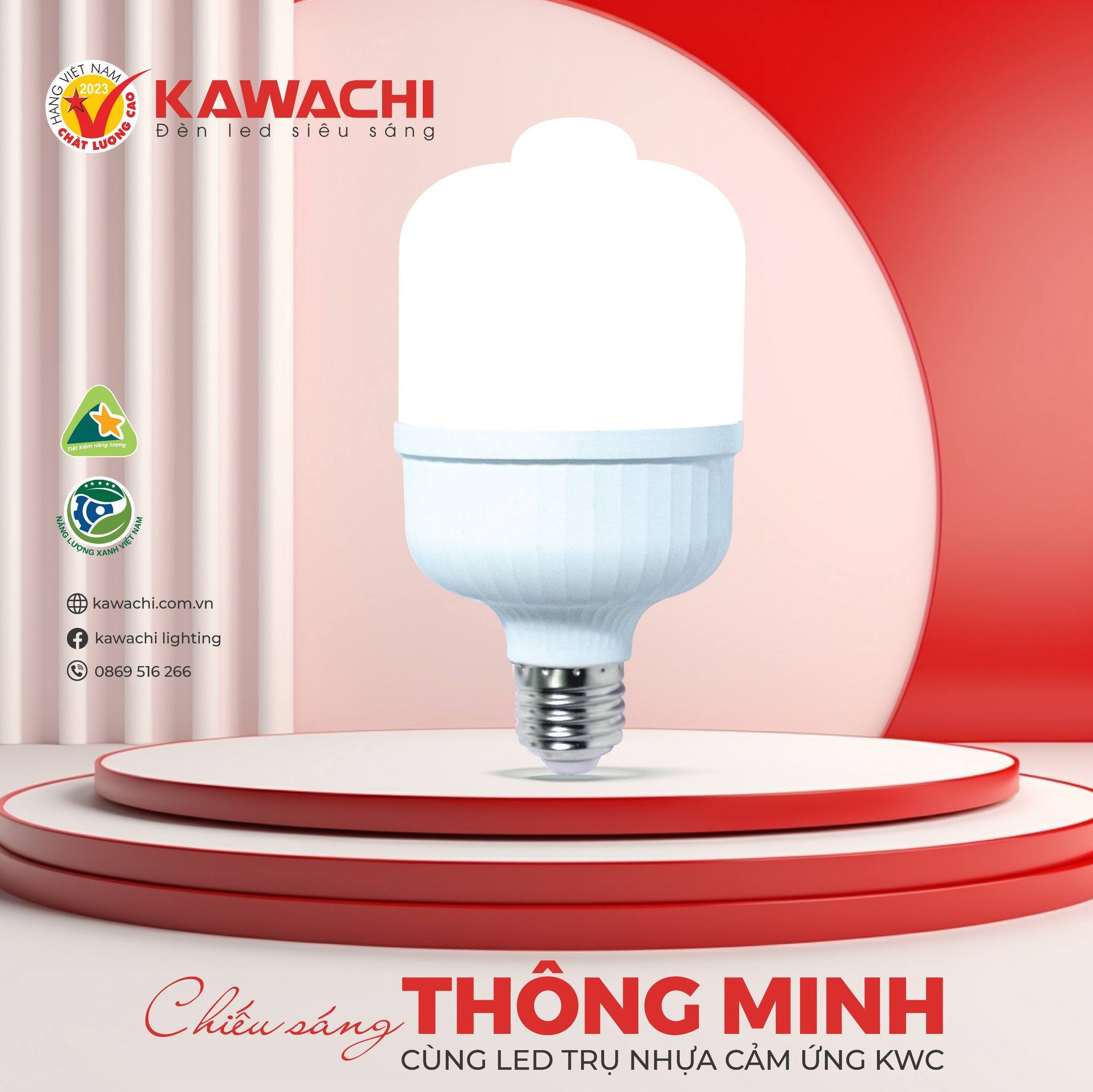 MỘT SỐ TIÊU CHÍ KHI CHỌN MUA ĐÈN LED TRỤ NHỰA CẢM ỨNG