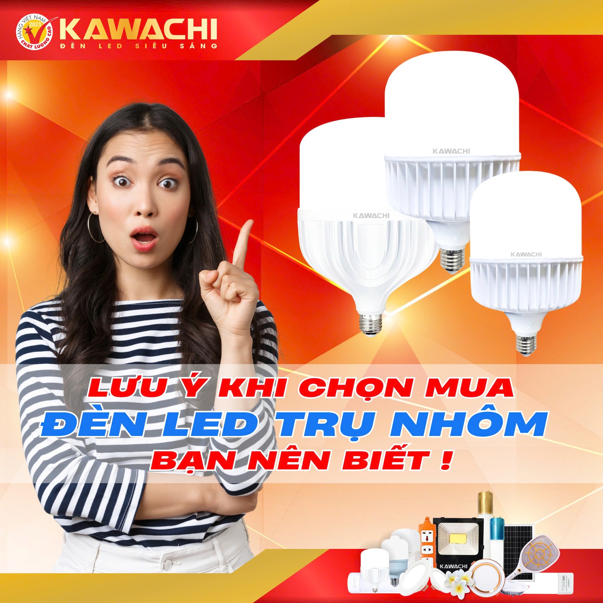 LƯU Ý KHI CHỌN MUA ĐÈN LED TRỤ NHÔM BẠN NÊN BIẾT