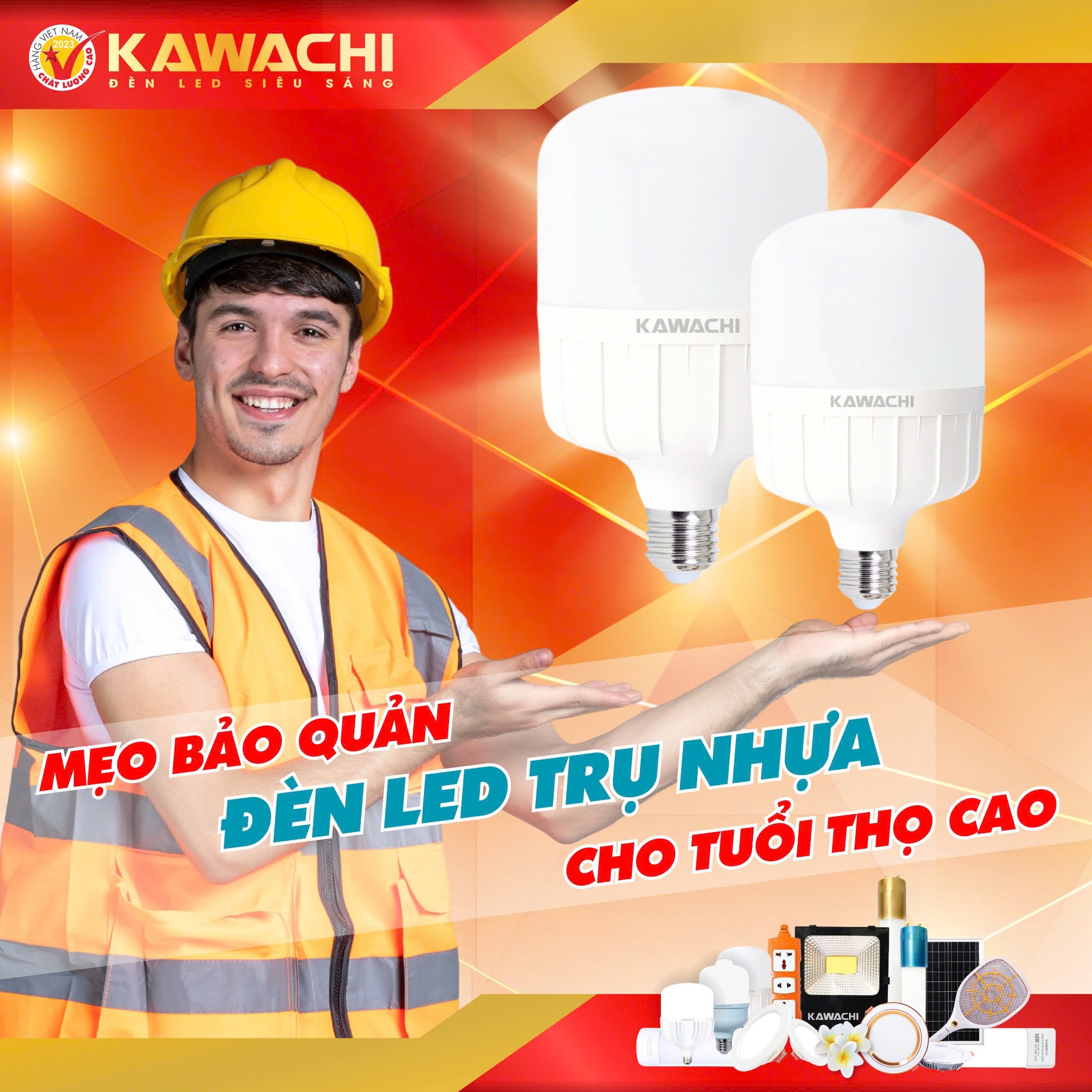 MẸO BẢO QUẢN ĐÈN LED TRỤ NHỰA CHO TUỔI THỌ CAO