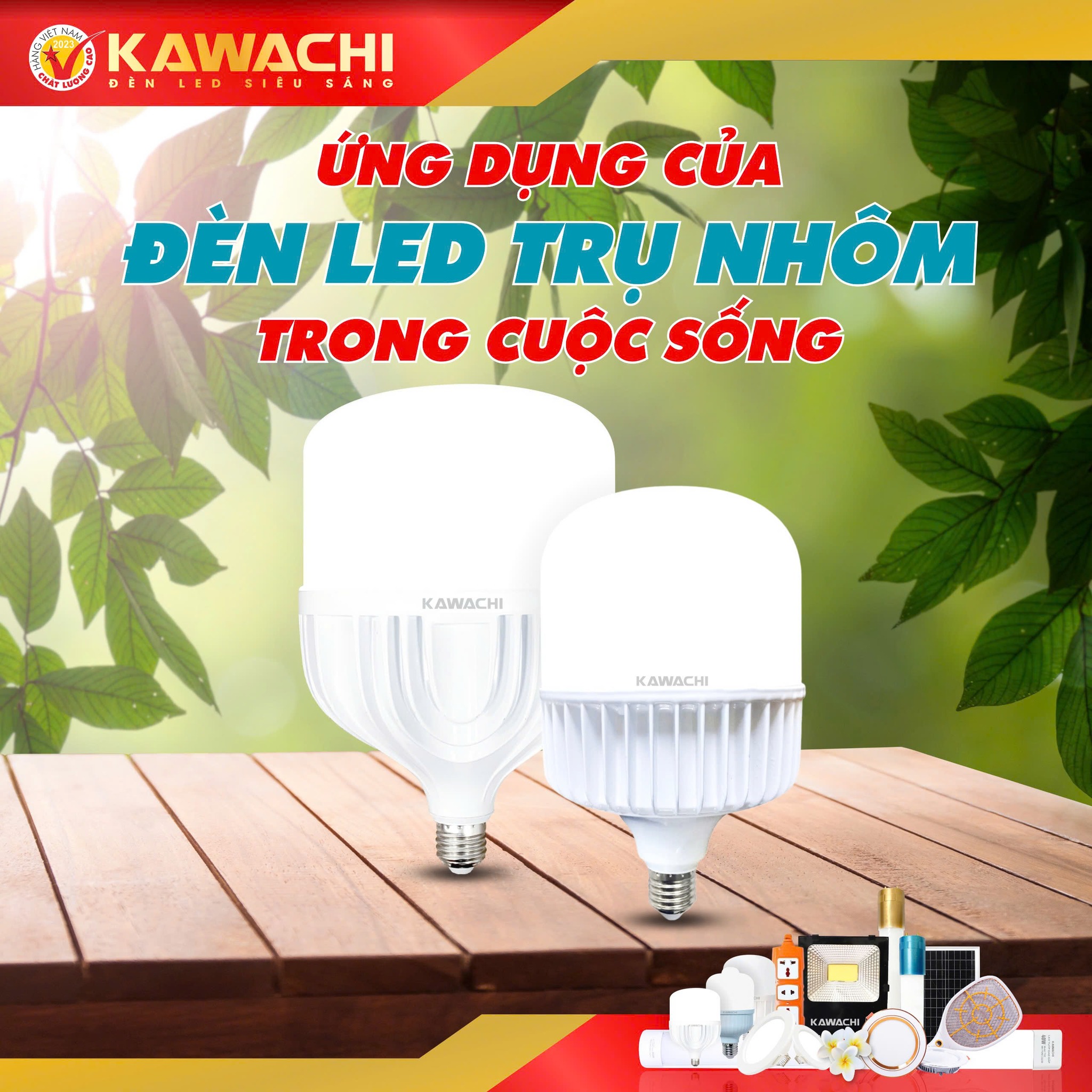 ỨNG DỤNG CỦA ĐÈN LED TRỤ NHÔM TRONG CUỘC SỐNG