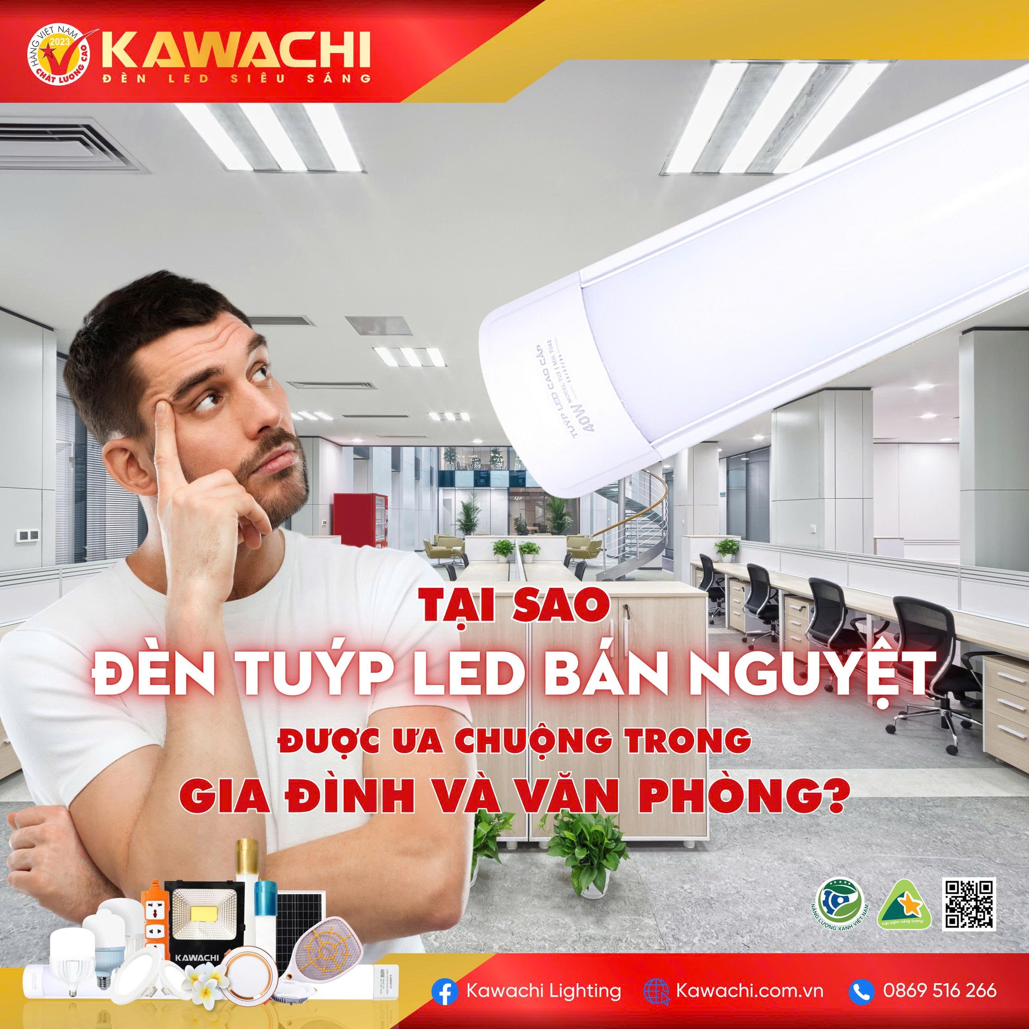 TẠI SAO ĐÈN TUÝP LED BÁN NGUYỆT ĐƯỢC ƯA CHUỘNG TRONG GIA ĐÌNH VÀ VĂN PHÒNG