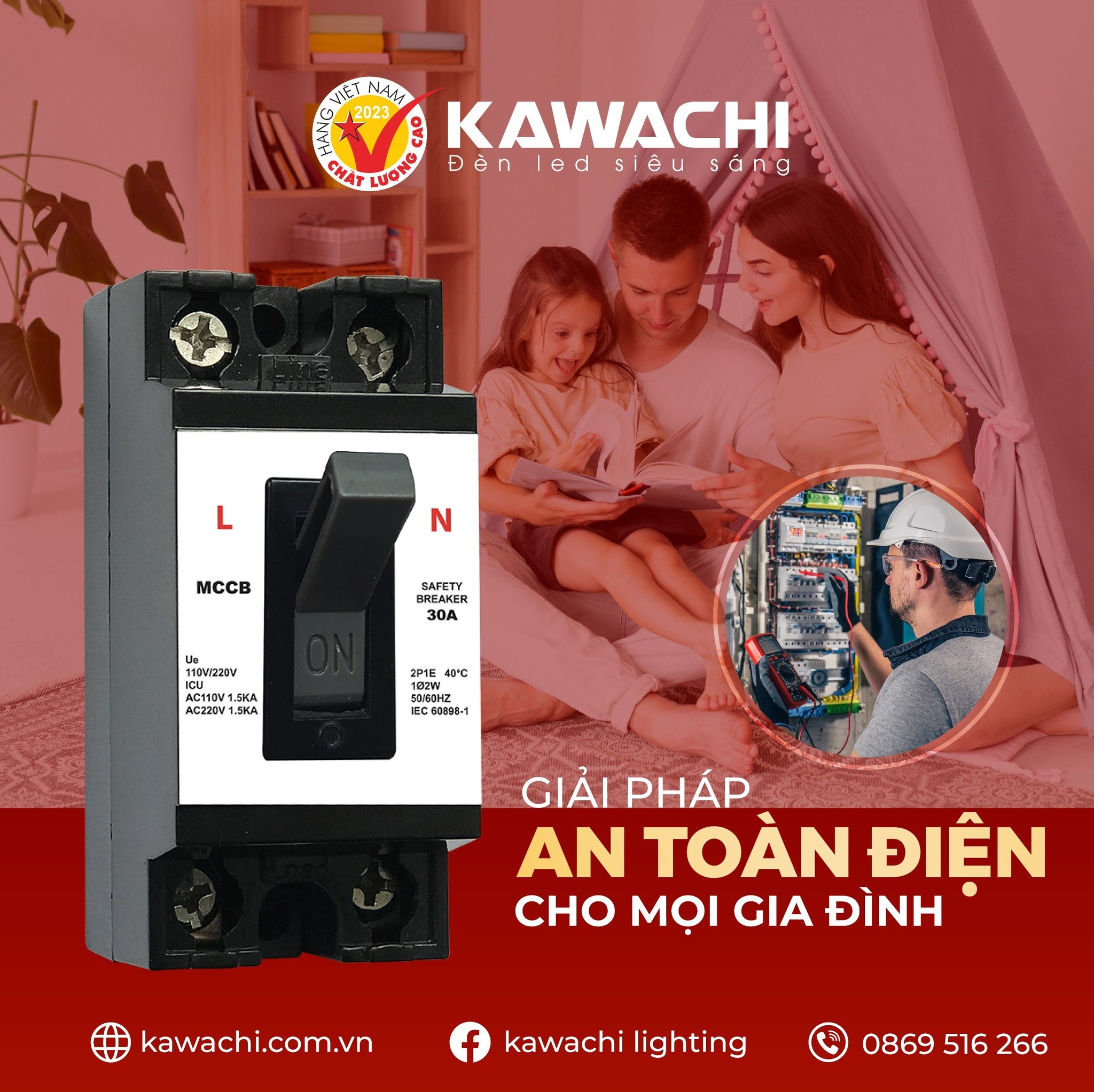 CÁCH LẮP CB ĐIỆN AN TOÀN NGAY TẠI NHÀ