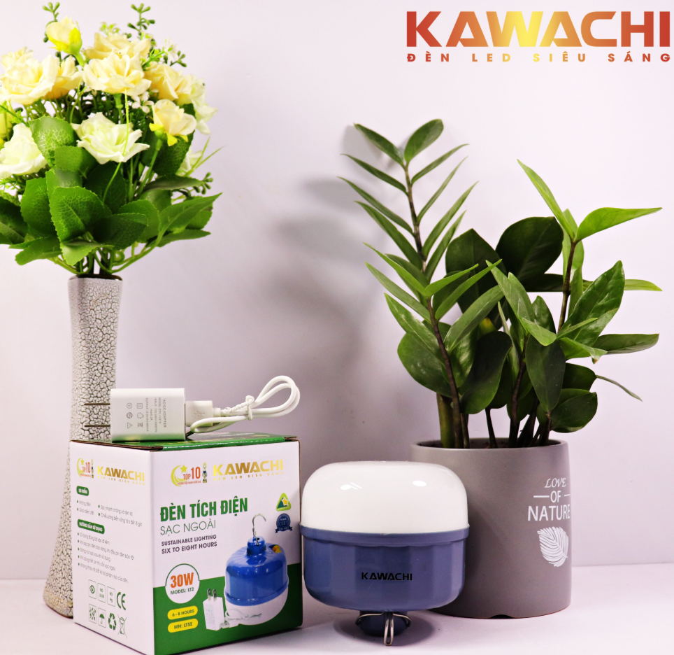 ĐÈN SẠC TÍCH ĐIỆN KAWACHI - MANG ÁNH SÁNG ĐẾN MUÔN NƠI