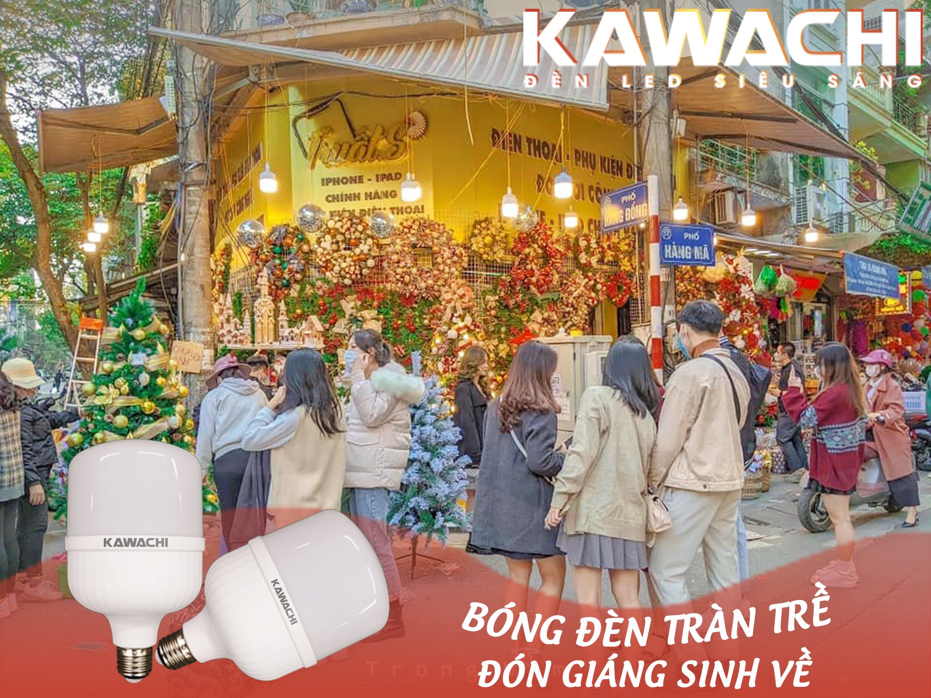 BÓNG ĐÈN TRÀN TRỀ - ĐÓN GIÁNG SINH VỀ