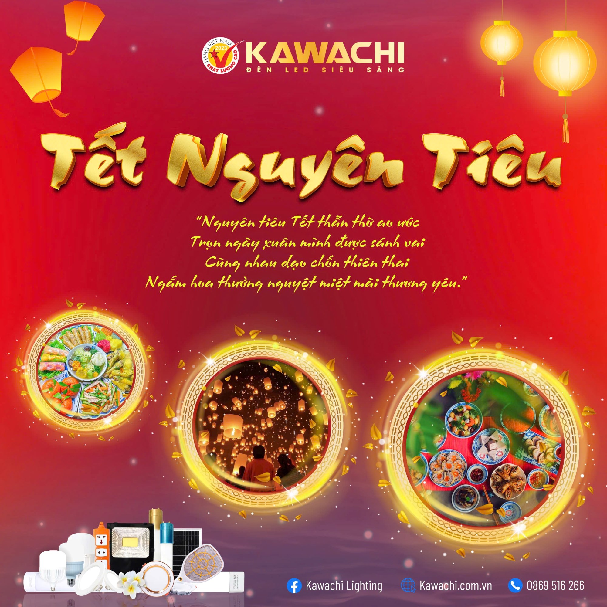 TẾT NGUYÊN TIÊU - RẰM THÁNG GIÊNG ÂM LỊCH