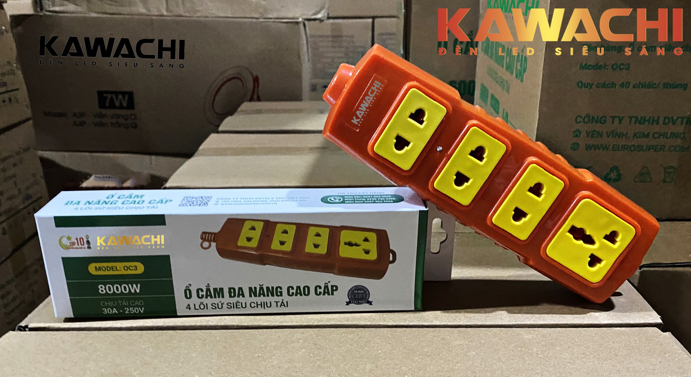 NHỮNG LÝ DO NÊN CHỌN Ổ CẮM SIÊU CHỊU TẢI KAWACHI