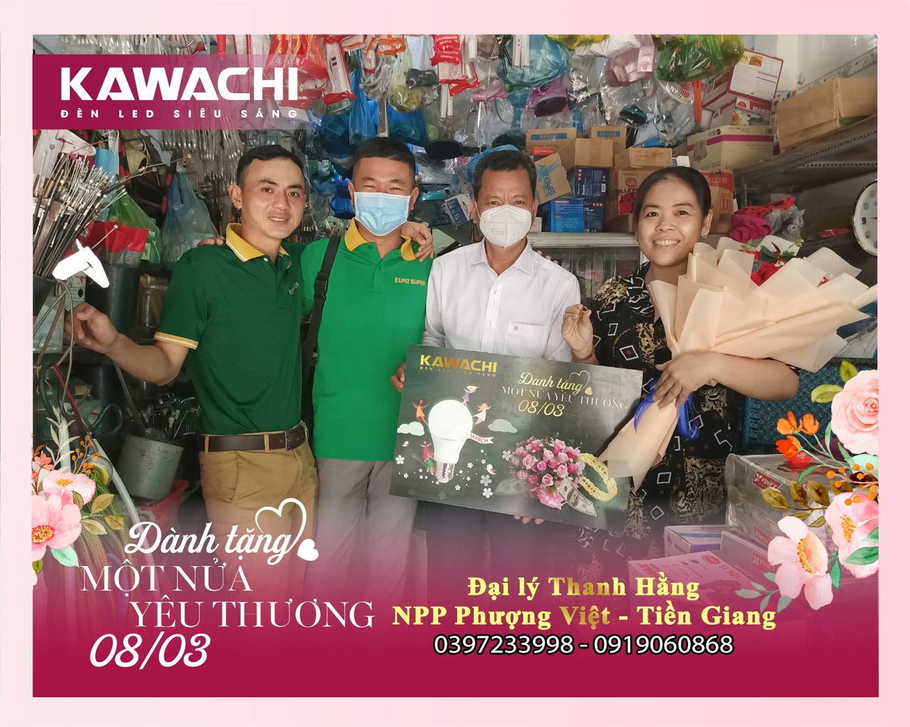 CÙNG KAWACHI TRAO YÊU THƯƠNG CHO MỘT NỬA THẾ GIỚI