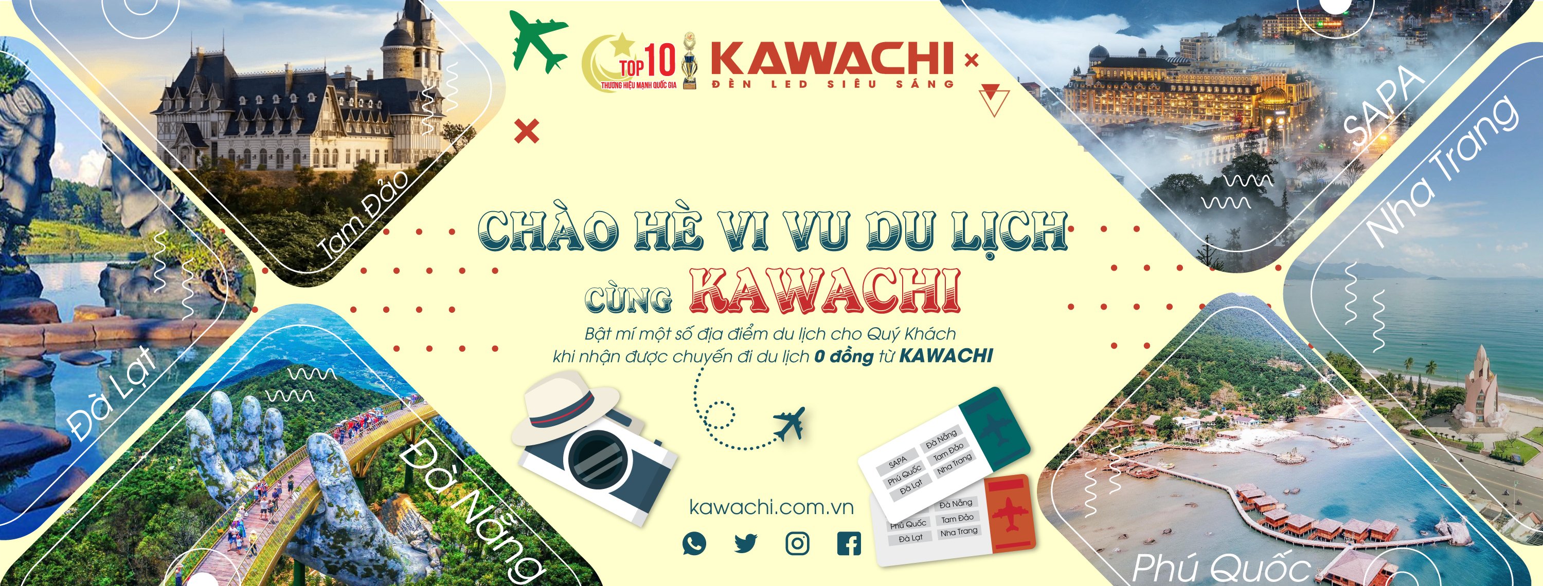 CHÀO HÈ VIVU DU LỊCH CÙNG KAWACHI