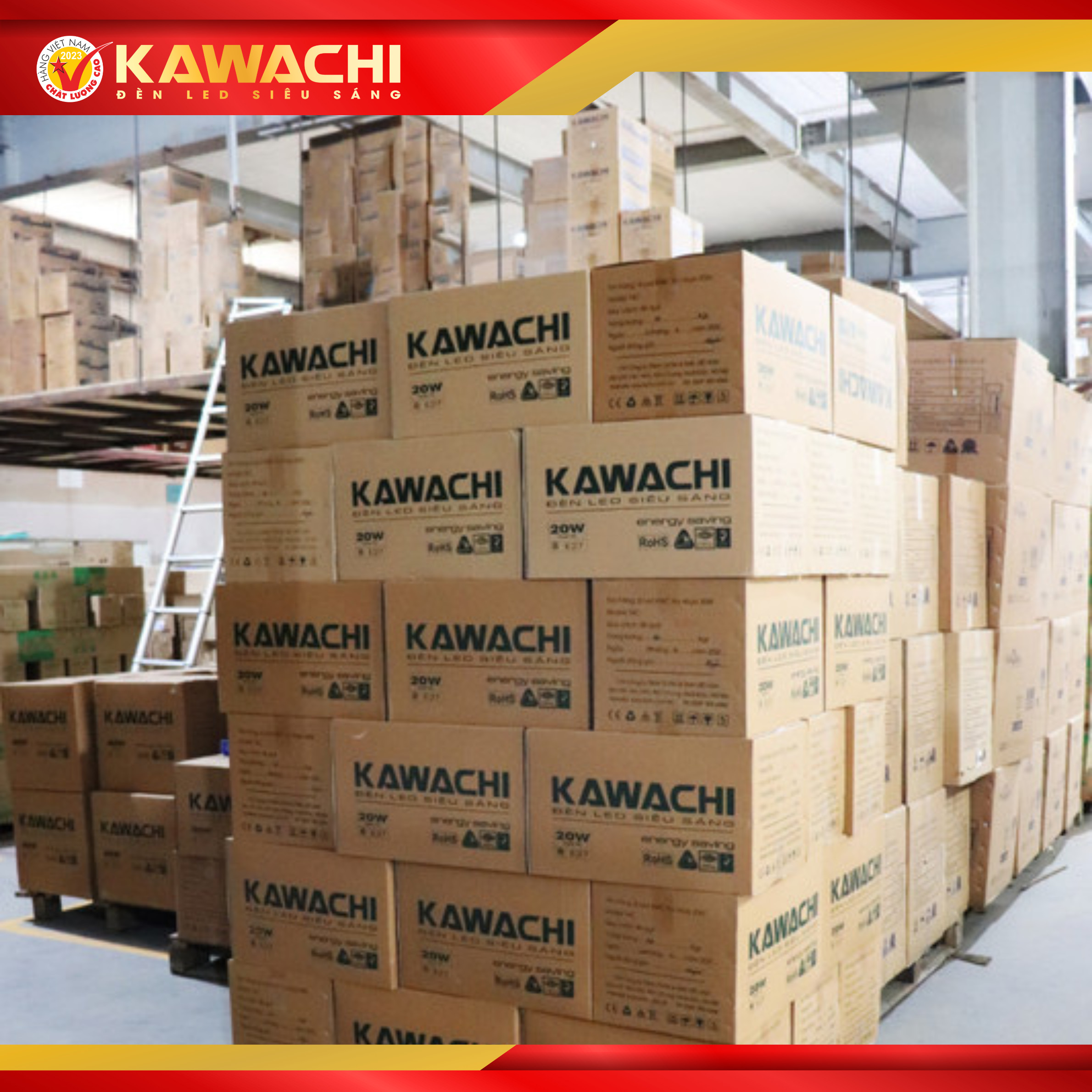 ĐÈN LED KAWACHI - MANG ÁNH SÁNG CHẤT LƯỢNG ĐẾN MUÔN NƠI