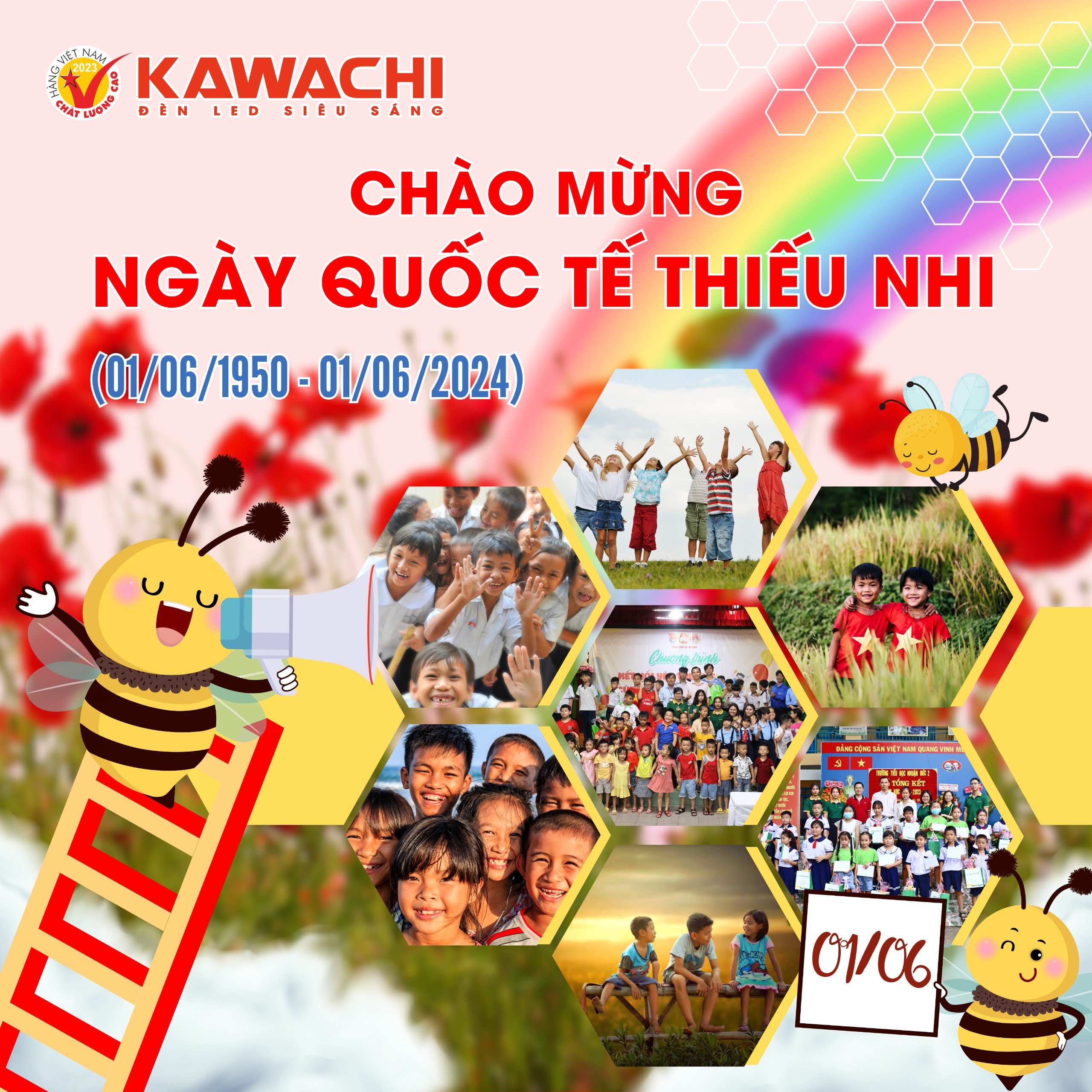 CHÀO MỪNG NGÀY QUỐC TẾ THIẾU NHI 01/06/2024