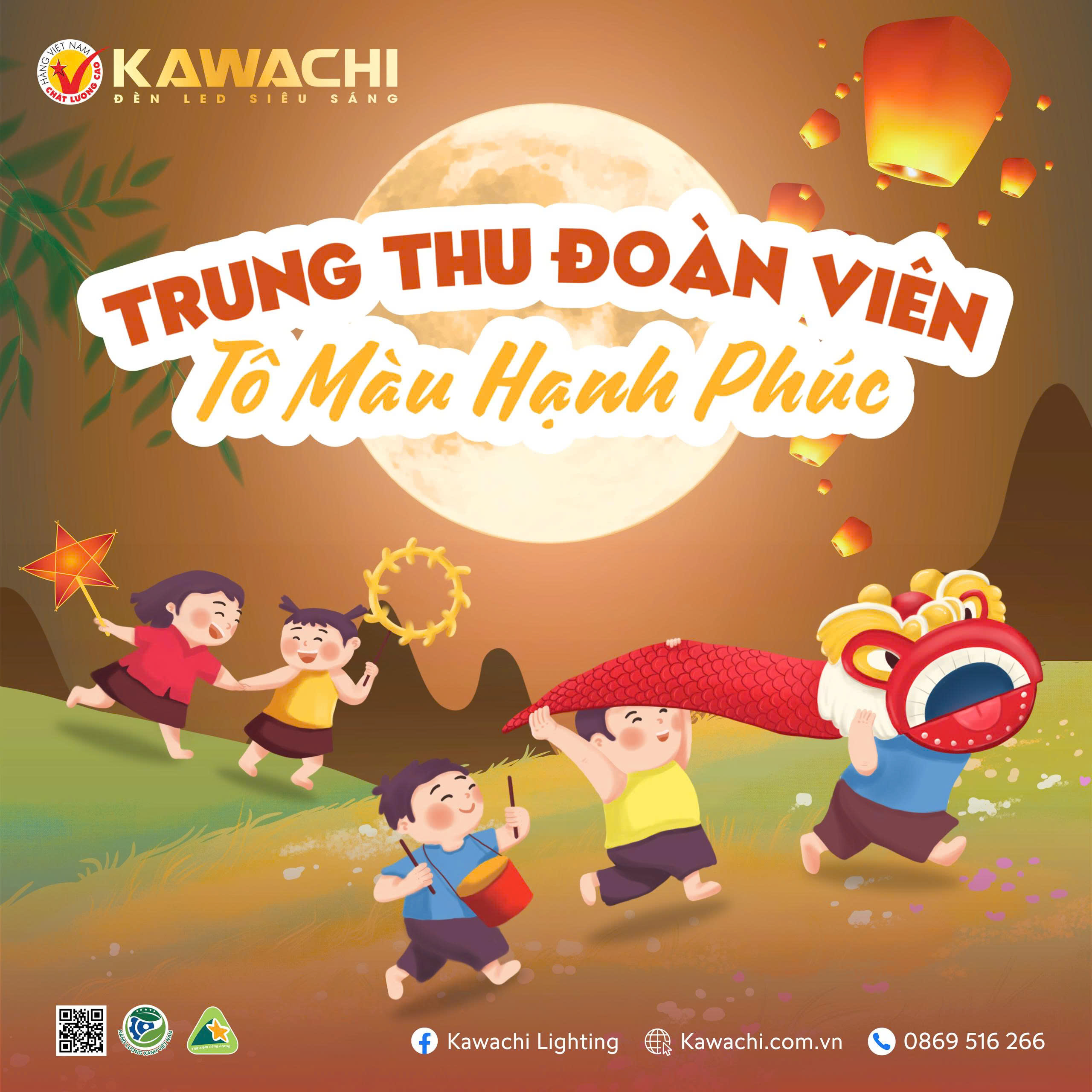 TRUNG THU ĐOÀN VIÊN - TÔ MÀU HẠNH PHÚC