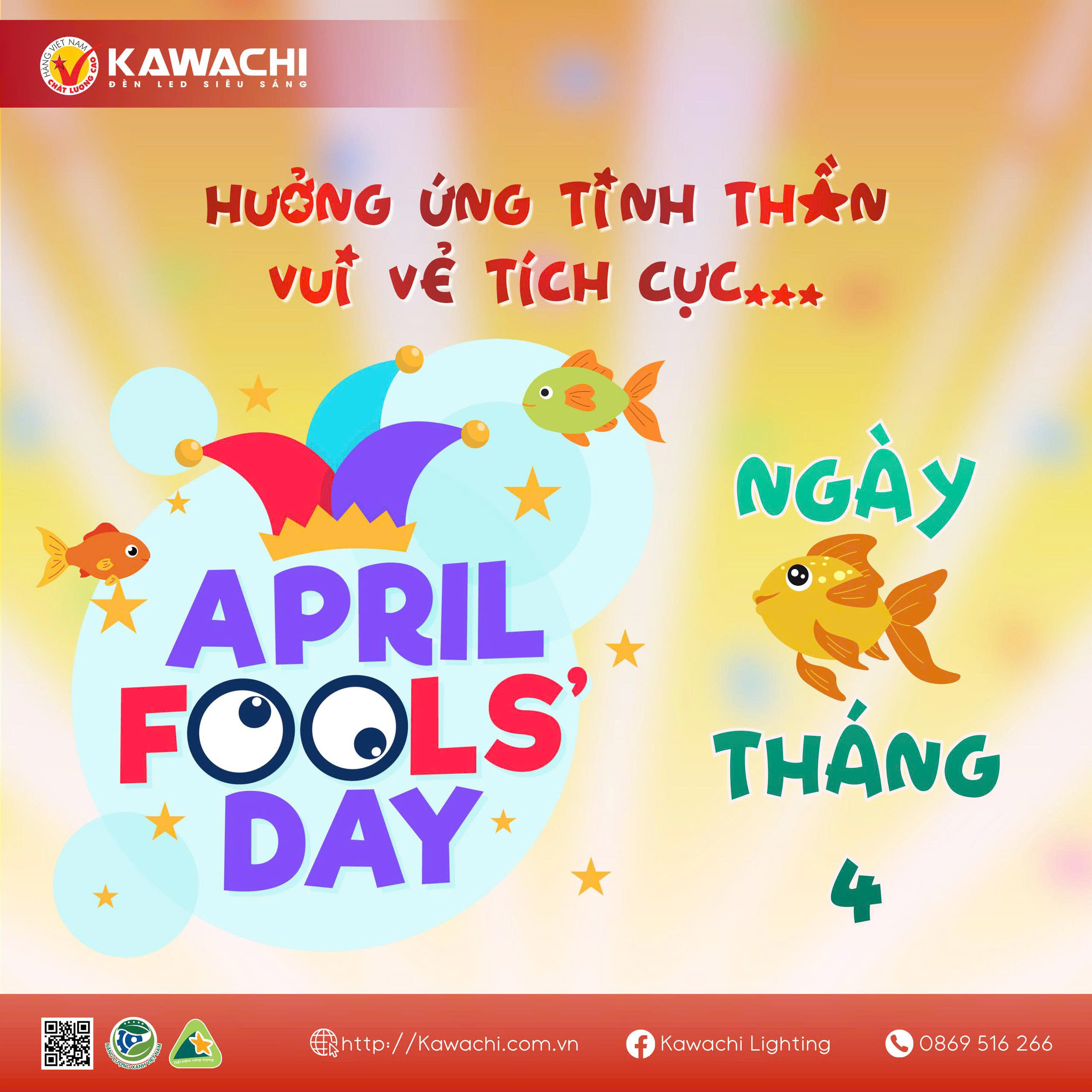NGÀY CÁ THÁNG TƯ - HAPPY APRIL FOOL'S DAY