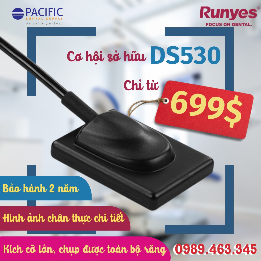 Khuyến mại siêu khủng Sensor trong miệng DS530