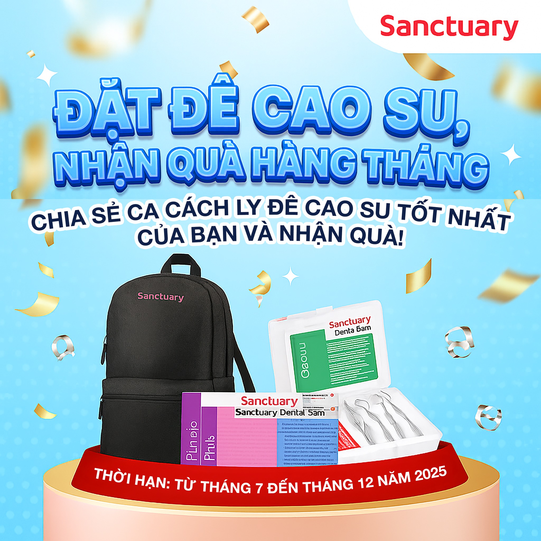 ĐẶT ĐẾ  CAO SU - NHẬN QUÀ HÀNG THÁNG