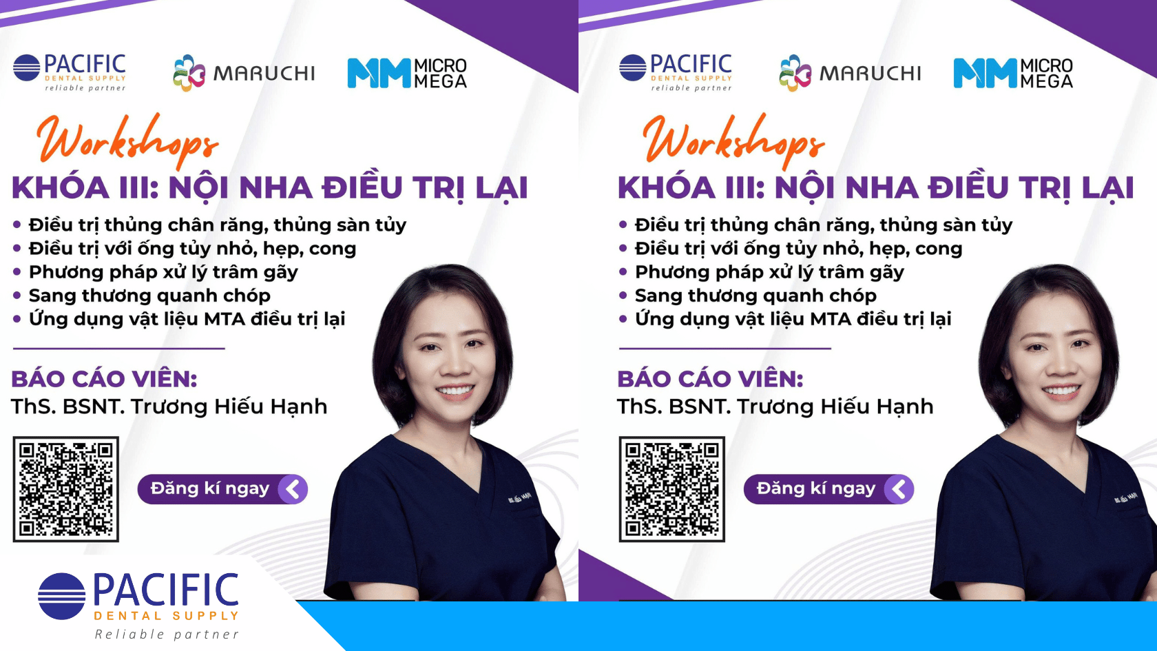 WORKSHOP KHÓA III: NỘI NHA ĐIỀU TRỊ LẠI