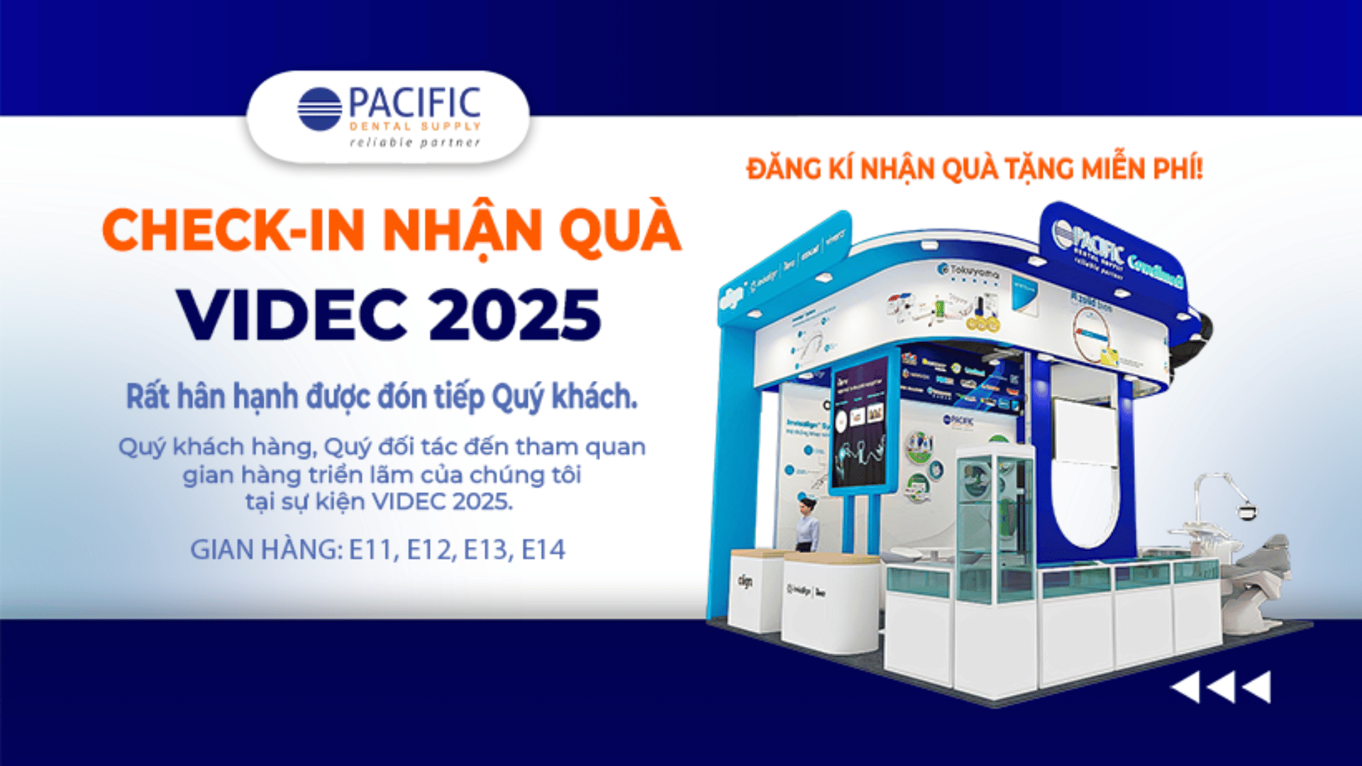 Tham Quan Gian Hàng Pacific Dental Tại VIDEC 2025