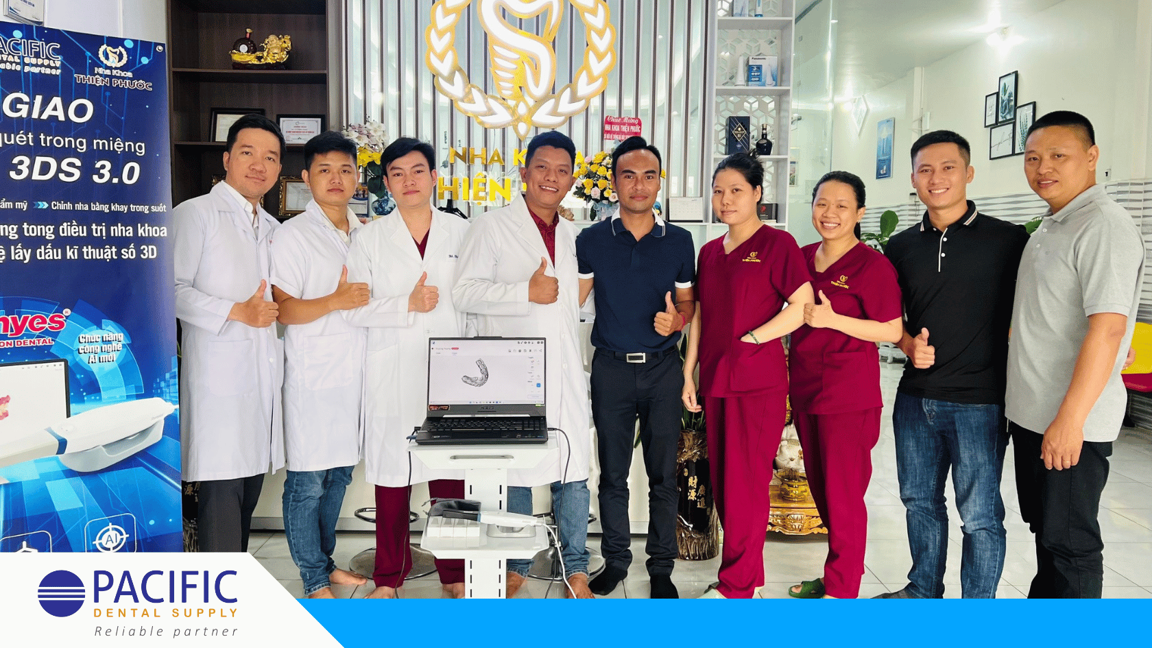 Bàn Giao "Máy Quét Trong Miệng Runyes 3DS" | Nha Khoa Thiện Phước