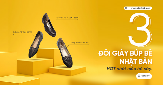 3 đôi giày búp bê Nhật Bản hot nhất hè này