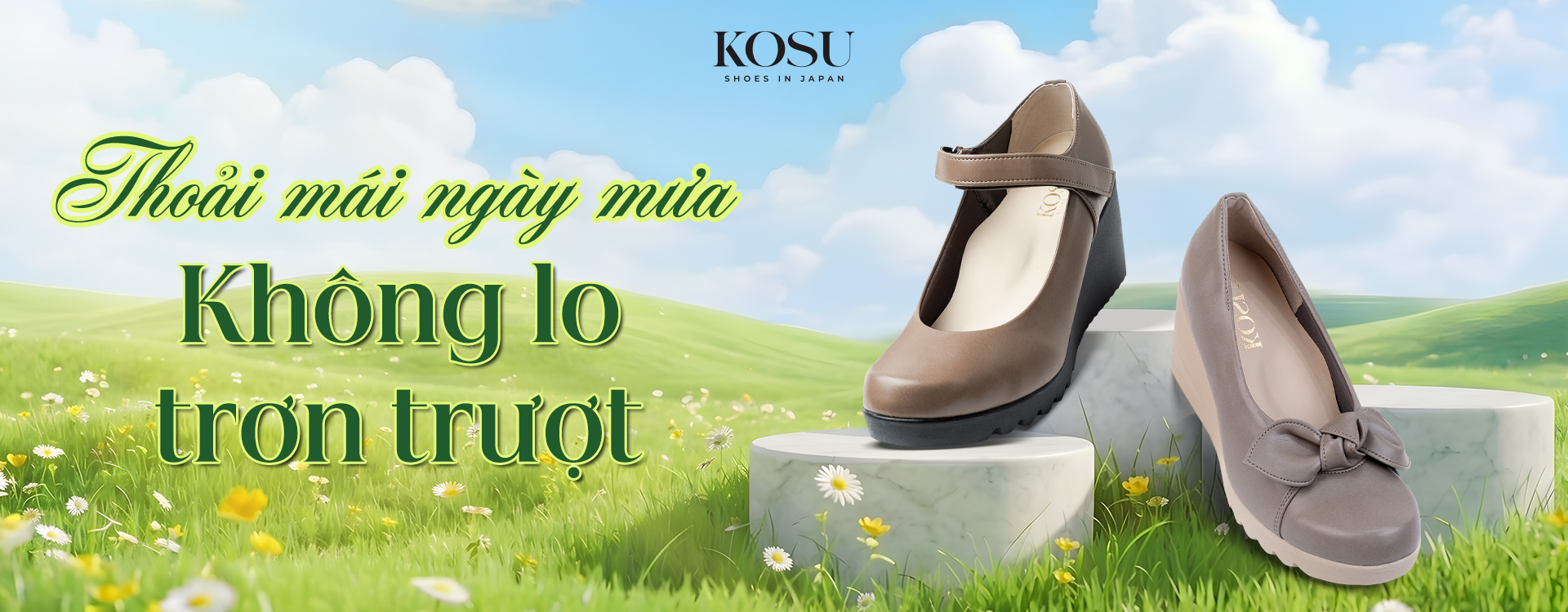 Giày Kosu - Made in Japan