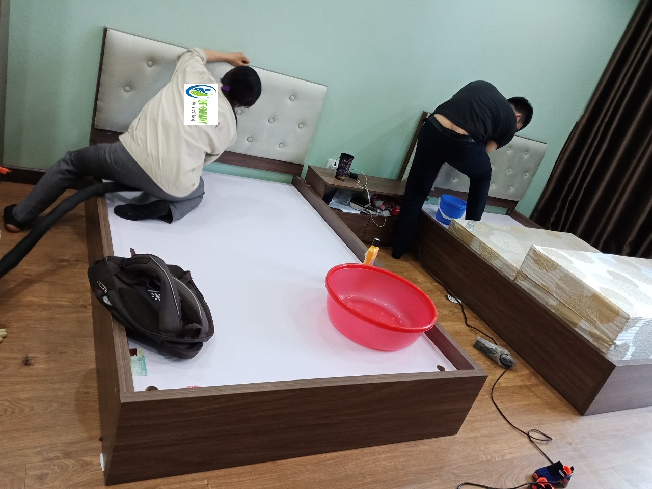dịch vụ giặt đệm giá rẻ tại quận long biên hà nội