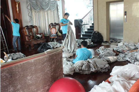 dịch vụ giặt rèm cửa giá rẻ tại quận hai bà trưng hà nội.