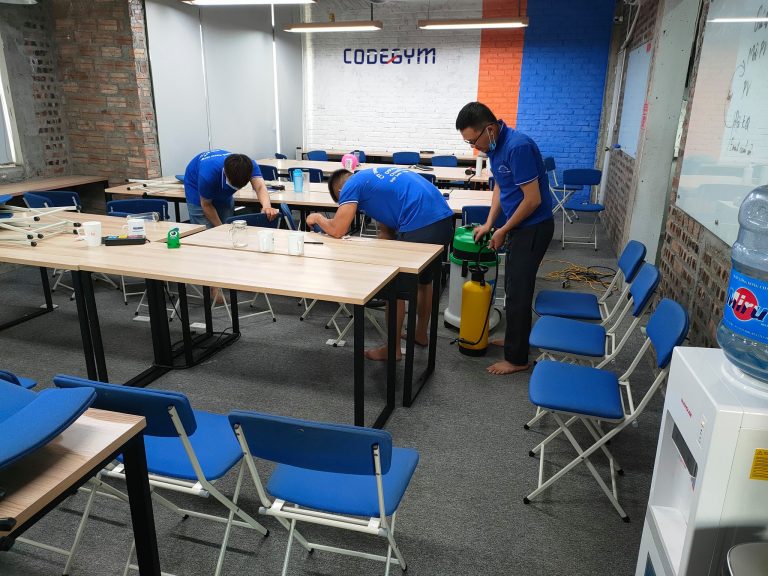 Giặt Ghế Văn Phòng Ở Phường Định Công 